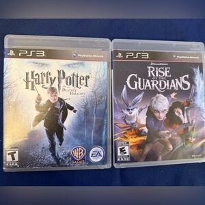 PS3 Harry Potter and Rise of the Guardians Games